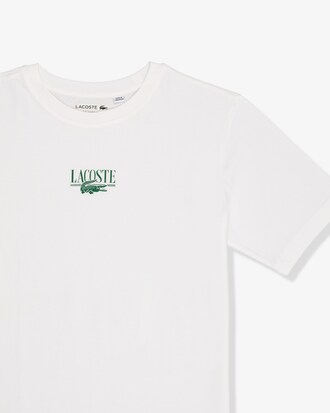 Remera De Jersey Grueso Con Estampa Iconica