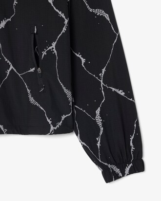 Jaqueta de T&ecirc;nis Estampada de Crocodilo Refletiva