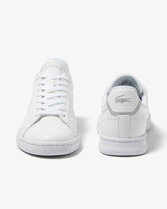 Tênis júnior Lacoste Carnaby Pro BL em material sintético