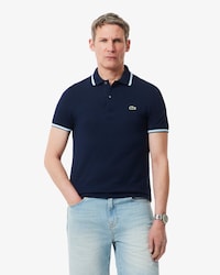 Polo L.12.12 con Acento en Ruedo Fit Regular