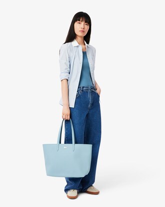Bolsa Tote Anna com Z&iacute;per