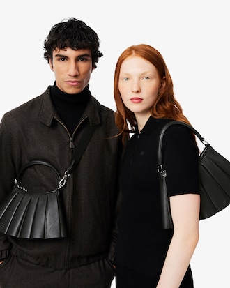 Cartera De Cuero Pequeña Runway Lenglen