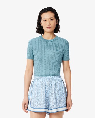 Cardigan Tejido Con Efecto Lavado