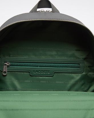 Mochila De Cuero Piqué Chantaco