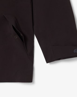 Parka oversized resistente al agua de largo medio