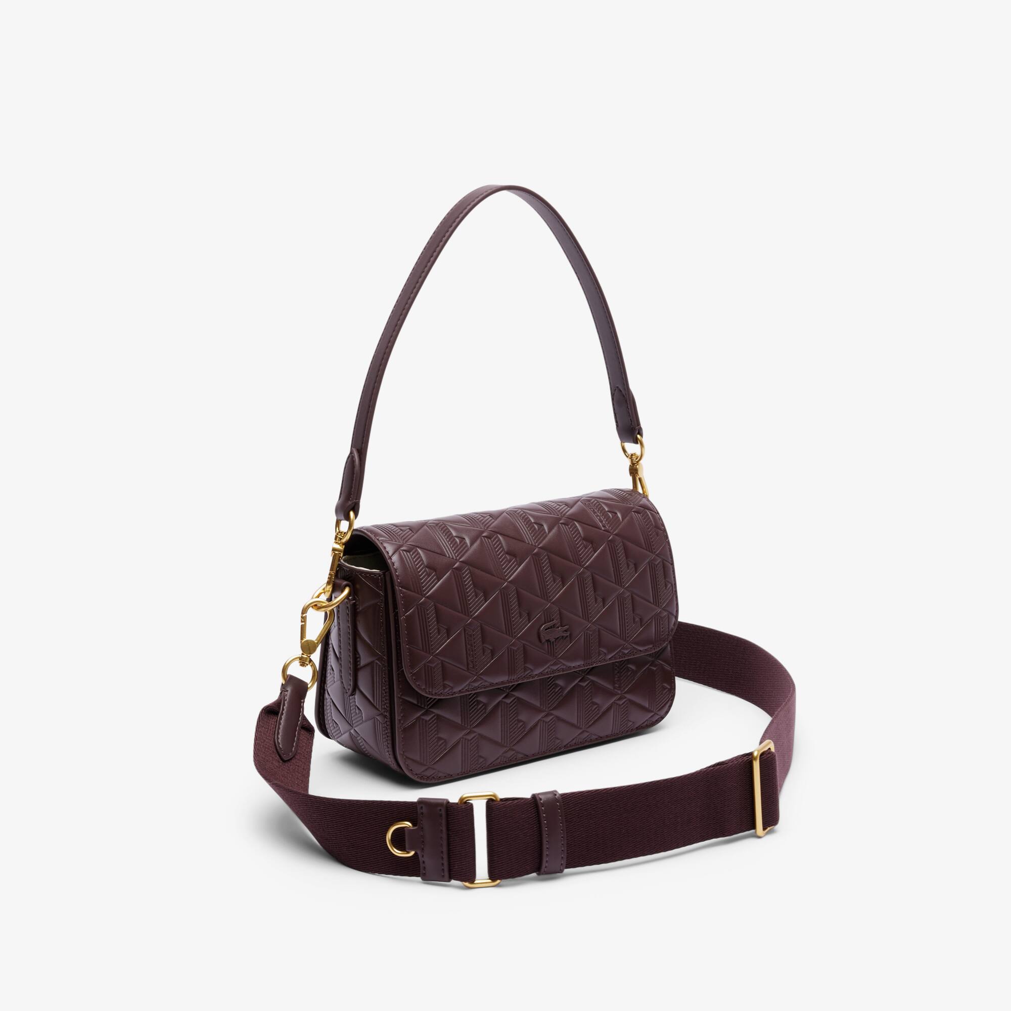 Bolsa Tiracolo Couro Feminina Lacoste Maheki