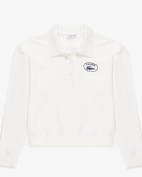 Moletom Feminino com Gola Polo