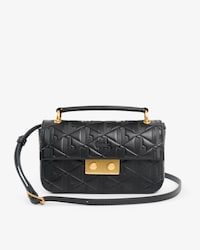 Mini Maheki Embossed Leather Shoulder Bag