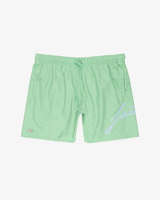 Shorts de Baño Monocromo Largos