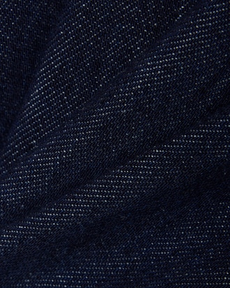 Saia Curta Plissada em Denim