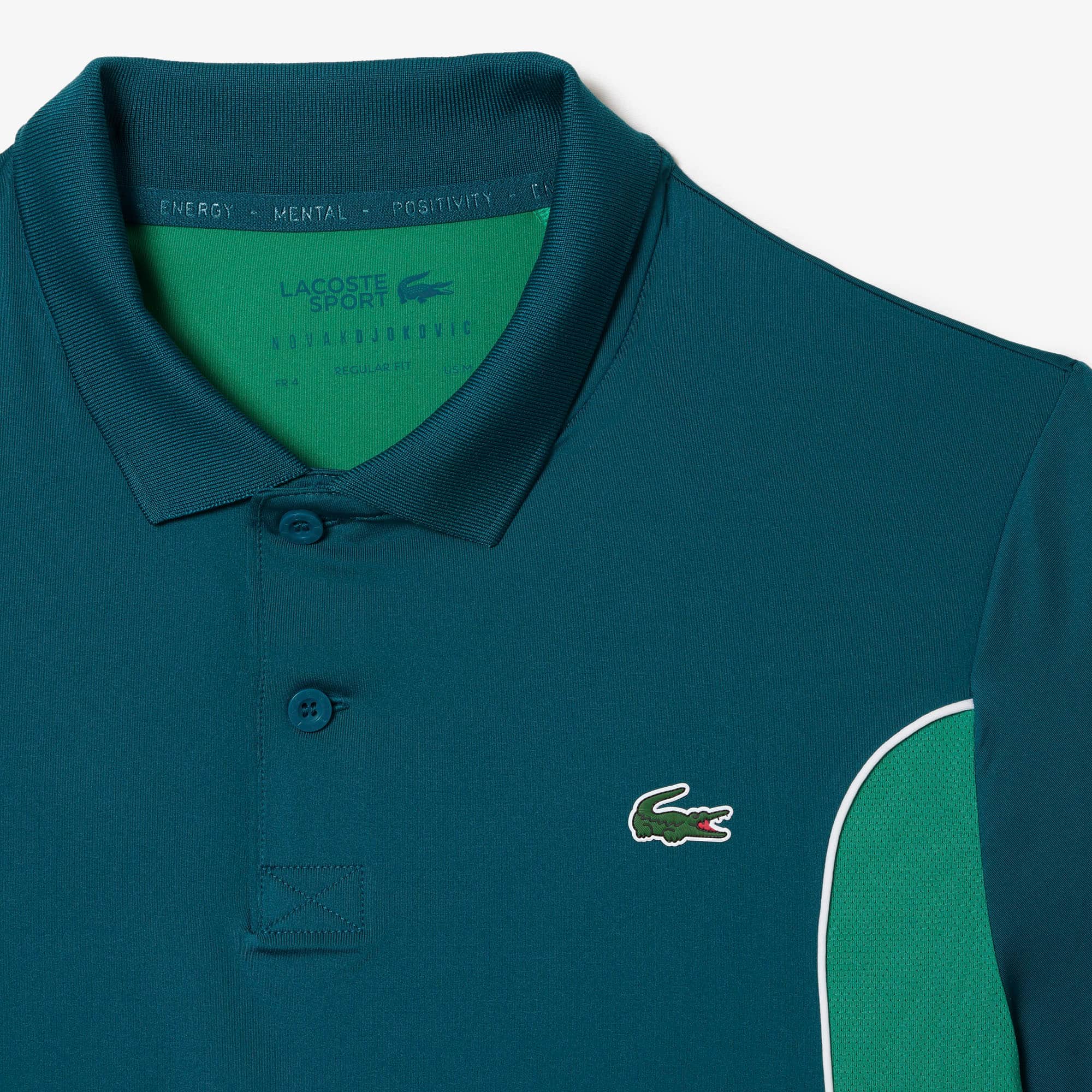 Polo masculina Lacoste SPORT x Novak Djokovic Regular Fit