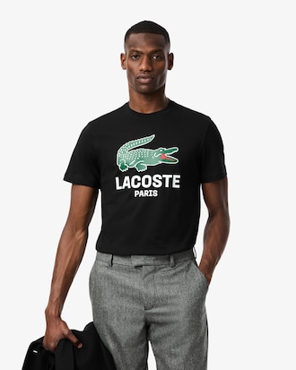 Camiseta de Algodão Estampada