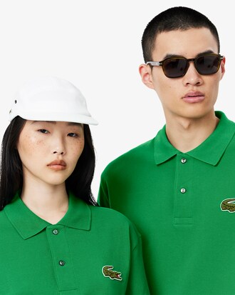 Polo Loose Fit L.12.12 com emblema