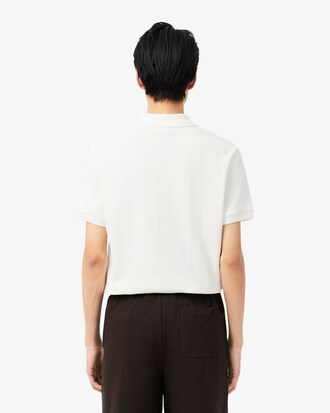 Polo de malha canelada - Modelagem cl&aacute;ssica