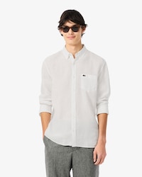 Camisa de Lino Fit Regular