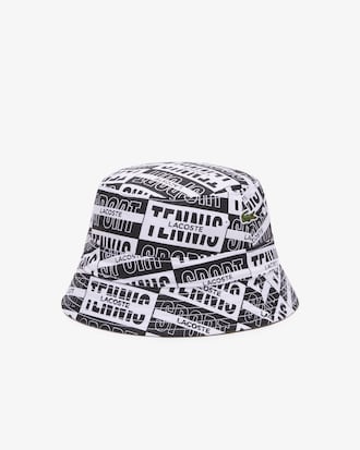 Chap&eacute;u bucket revers&iacute;vel em algod&atilde;o estampado