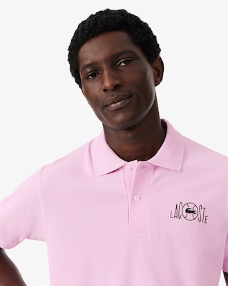 Polo Classic Fit com Gr&aacute;fico de Branding