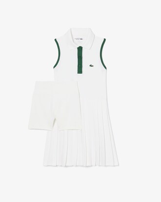 Vestido Sem Manga em Petit Piqu&eacute;