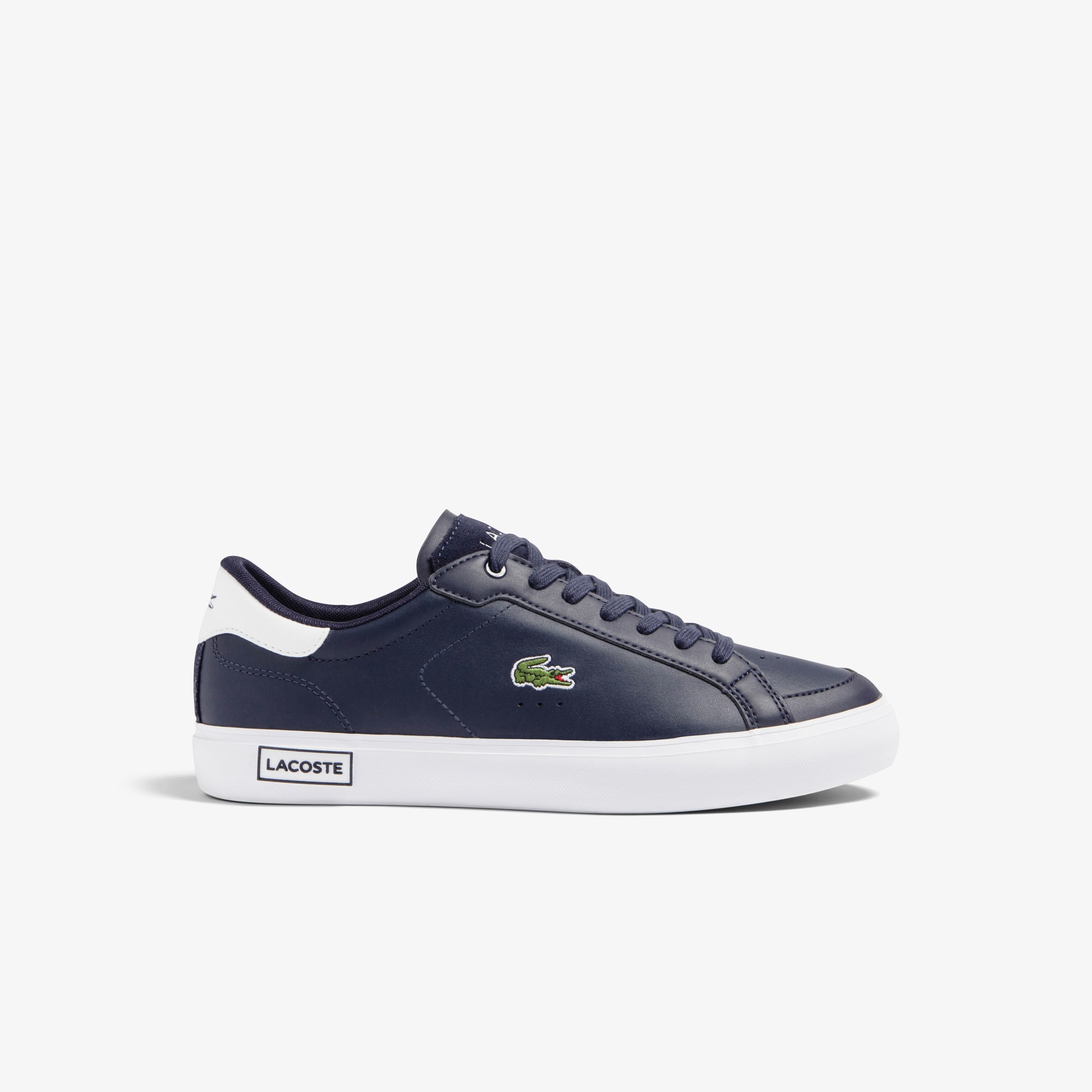 LACOSTE 455A R0067 シューズ 5.5 (US) Tênis masculino Lacoste Powercourt em couro com colorblock - Tênis
