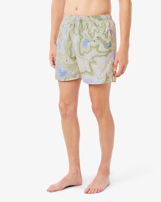 Shorts de Ba&ntilde;o Estampados Largo