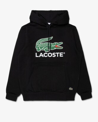 Buzo Con Capucha Y Estampa Croco