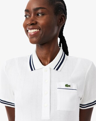 Polo Canelada Fabricada na Fran&ccedil;a &mdash; Modelagem ajustada