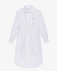 Vestido Camisa Oversized em Popeline