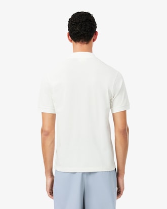 Polo de piqu&eacute; estampado de corte cl&aacute;sico