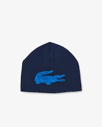 Gorro Revers&iacute;vel com Crocodilo