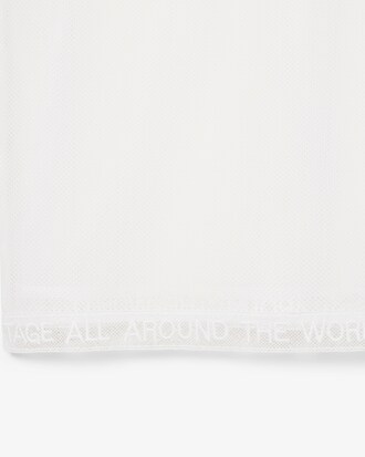 Polo De Mesh Runway Oversized