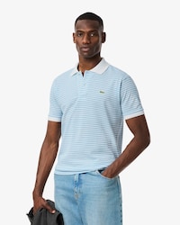 Polo L.12.12 Petit Piqué A Rayas Fit Clásico