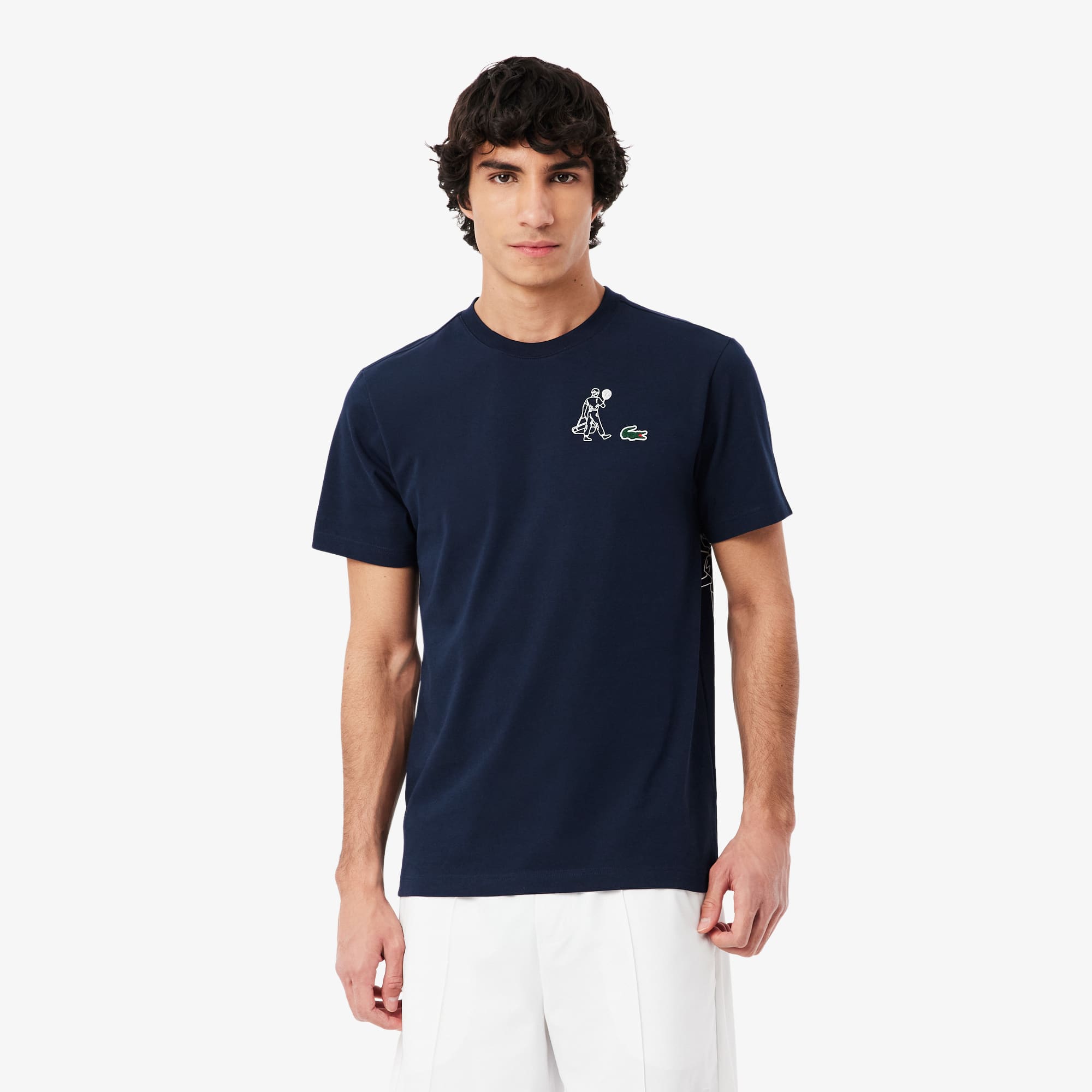 Camiseta de Tênis Ultra Dry Estampada - Camisetas Masculinas