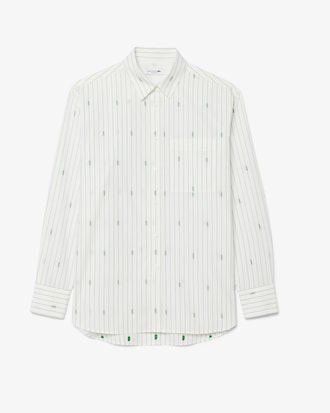 Camisa Jacquard Listrada Oversized