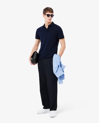 Polo Paris De Piqu&eacute; El&aacute;stico De Corte Regular