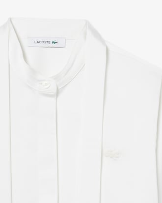 Regular Fit Removable Tie Collar Shirt