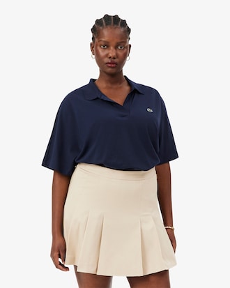 Camisa Polo Fluid Piqu&eacute; Ajuste Folgado