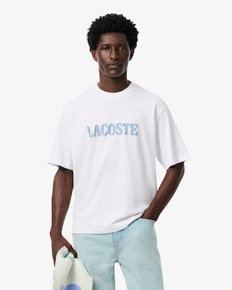 Remera de Algodón Oversized Estampada