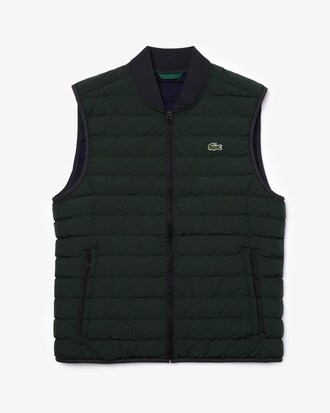 Colete masculino acolchoado dobr&aacute;vel e resistente &agrave; &aacute;gua