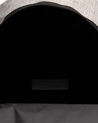 Mochila masculina Lacoste Neocroc com estampa contrastante