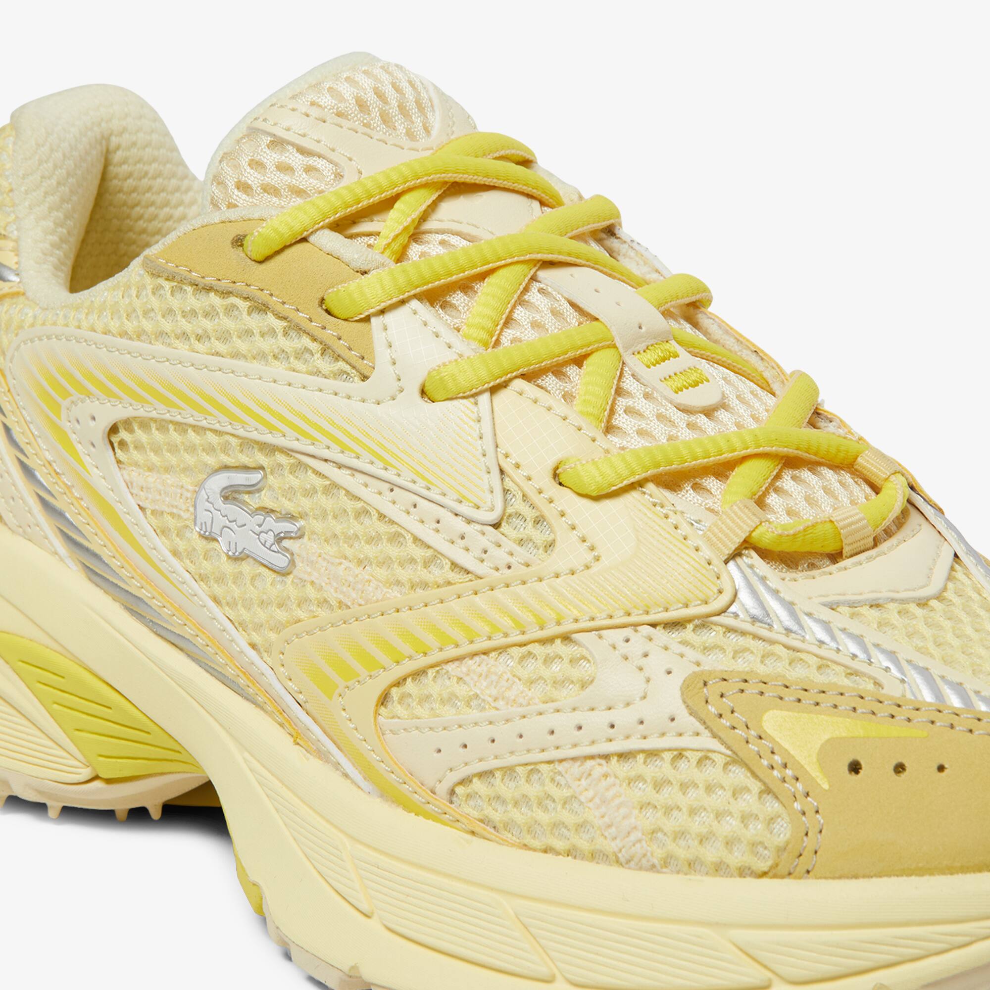 Tênis de Malha Feminino L003 Neo Shot Lacoste em Dois Tons