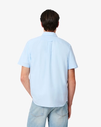 Camisa Oxford Manga Corta Fit Regular