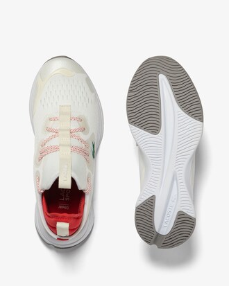 T&ecirc;nis feminino Lacoste Run Spin Comfort em tecido
