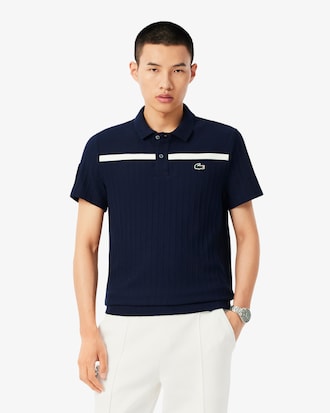 Camisa Polo Ultra Dry Badge Accent Tennis Heritage