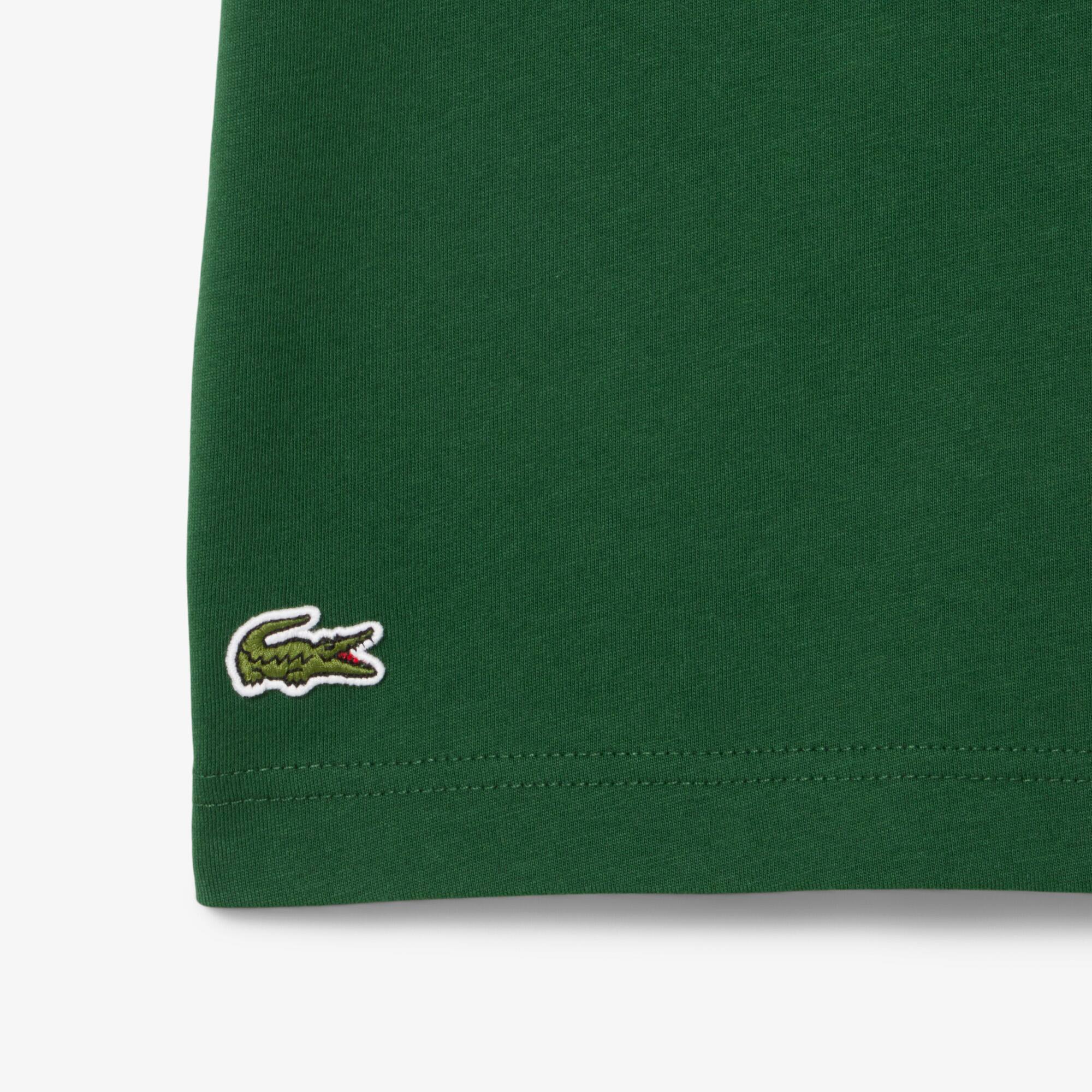 Camiseta com Estampa Múltipla Lacoste em Malha de Algodão