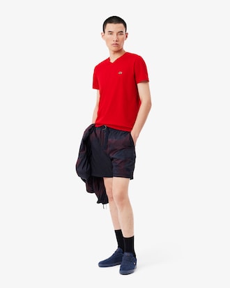 Remera De Algod&oacute;n Pima Con Cuello En V