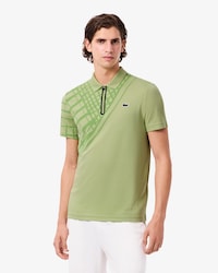 Polo de T&ecirc;nis Slim Fit Gravada Ultra Dry