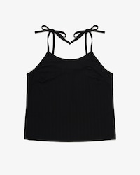 Remera sin mangas de mini jacquard ajustada