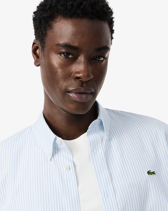 Camisa Oxford Rayada Pinpoint Fit Regular
