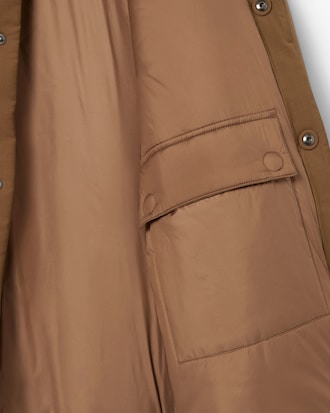 Casaco Acolchoado em Mistura de Lã Runway