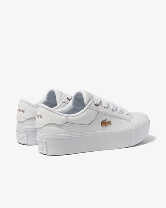 T&ecirc;nis Feminino Ziane Platform de Couro